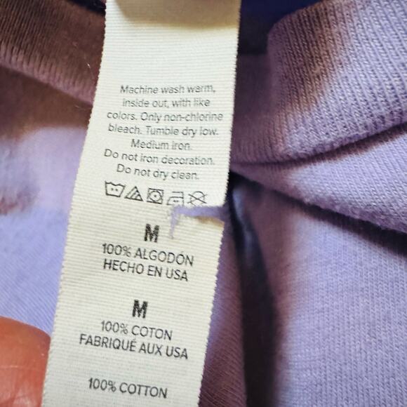 St Jude Childrens Research Hospital Finding Cures Purple Cotton T Shirt Medium - Picture 4 of 5